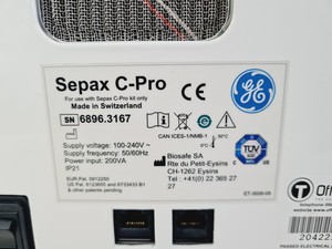 Thumbnail image of GE Biosafe Sepax C-Pro Separation System Lab