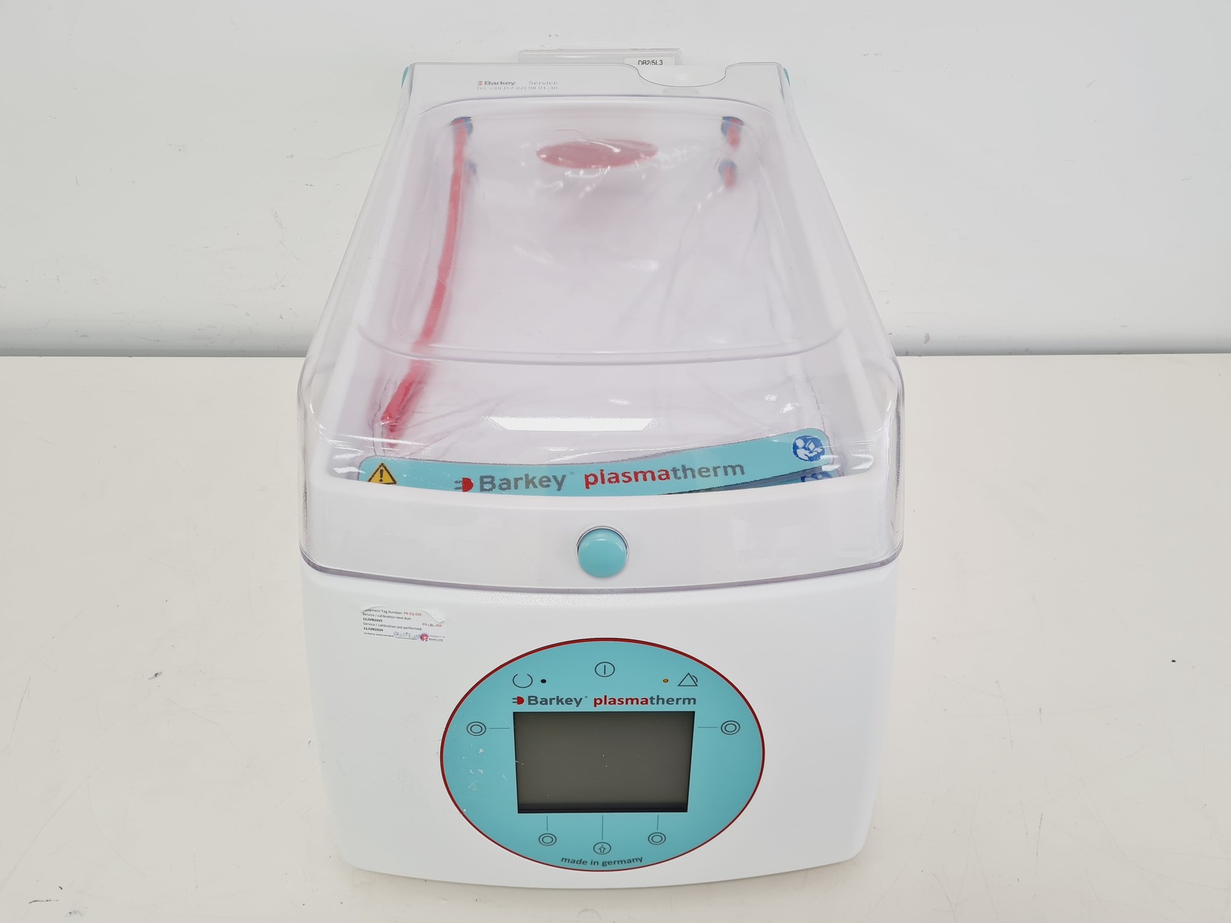 Image of Barkey Plasmatherm Blood & Plasma Bag Heating System Lab