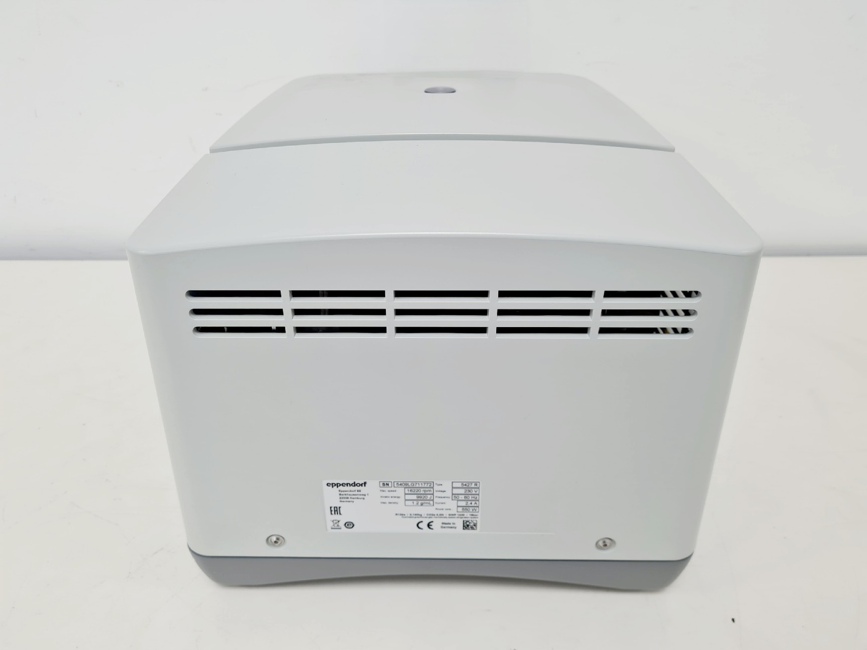 Image of Eppendorf 5427 R Benchtop Centrifuge Lab