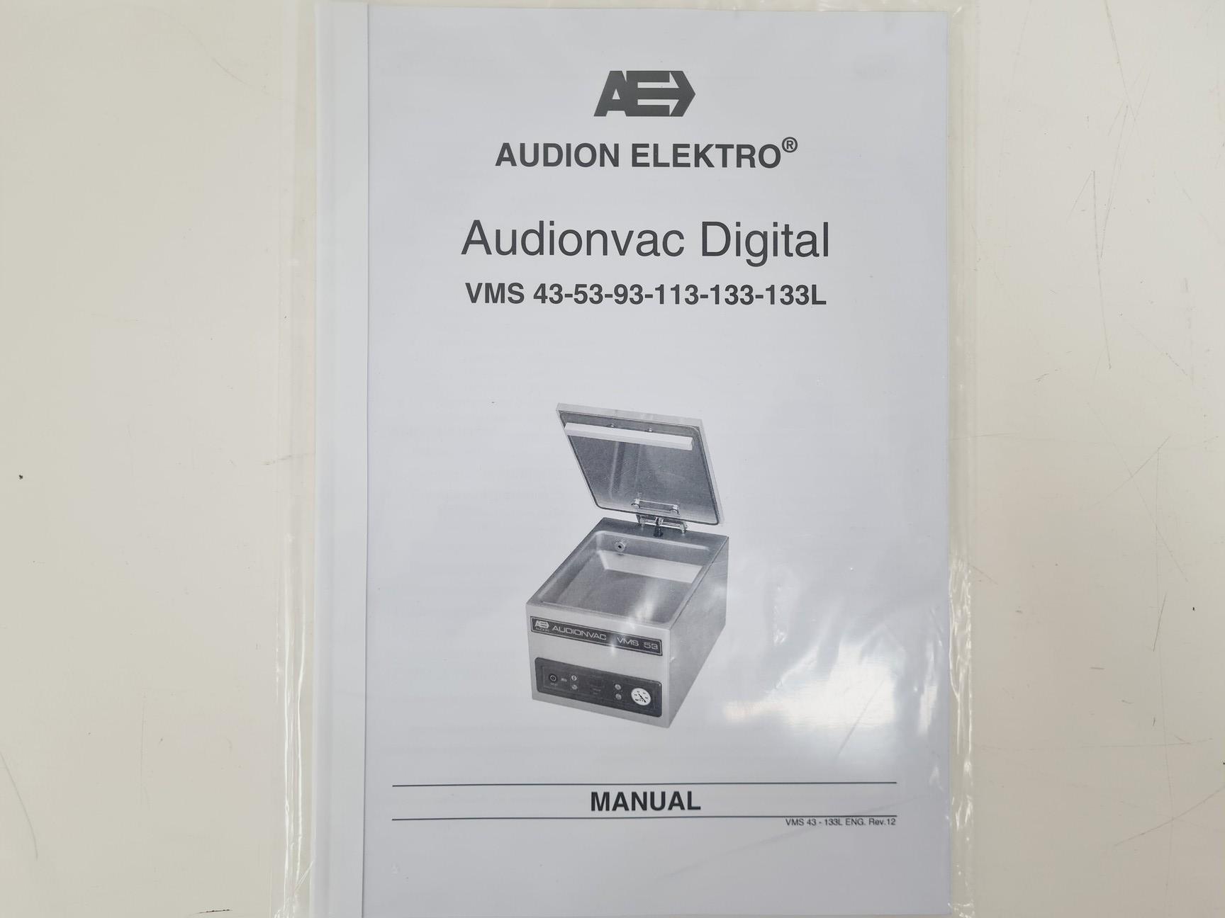 Image of Audion AudionVac Digital VMS 133 Vacuum Sealing Machine 