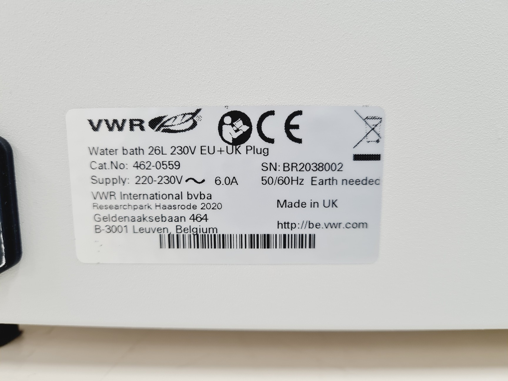 Image of VWR Unstirred VWB2 26 Water Bath 