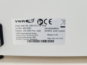 Thumbnail image of VWR Unstirred VWB2 26 Water Bath 