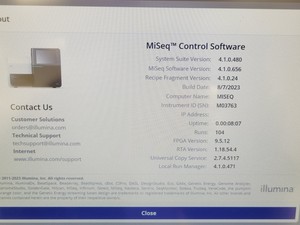 Thumbnail image of Illumina MiSeq Benchtop Gene Sequencer 2015 Lab