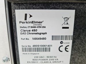 Thumbnail image of Perkin Elmer GC Gas Chromatograph Clarus 480 Lab