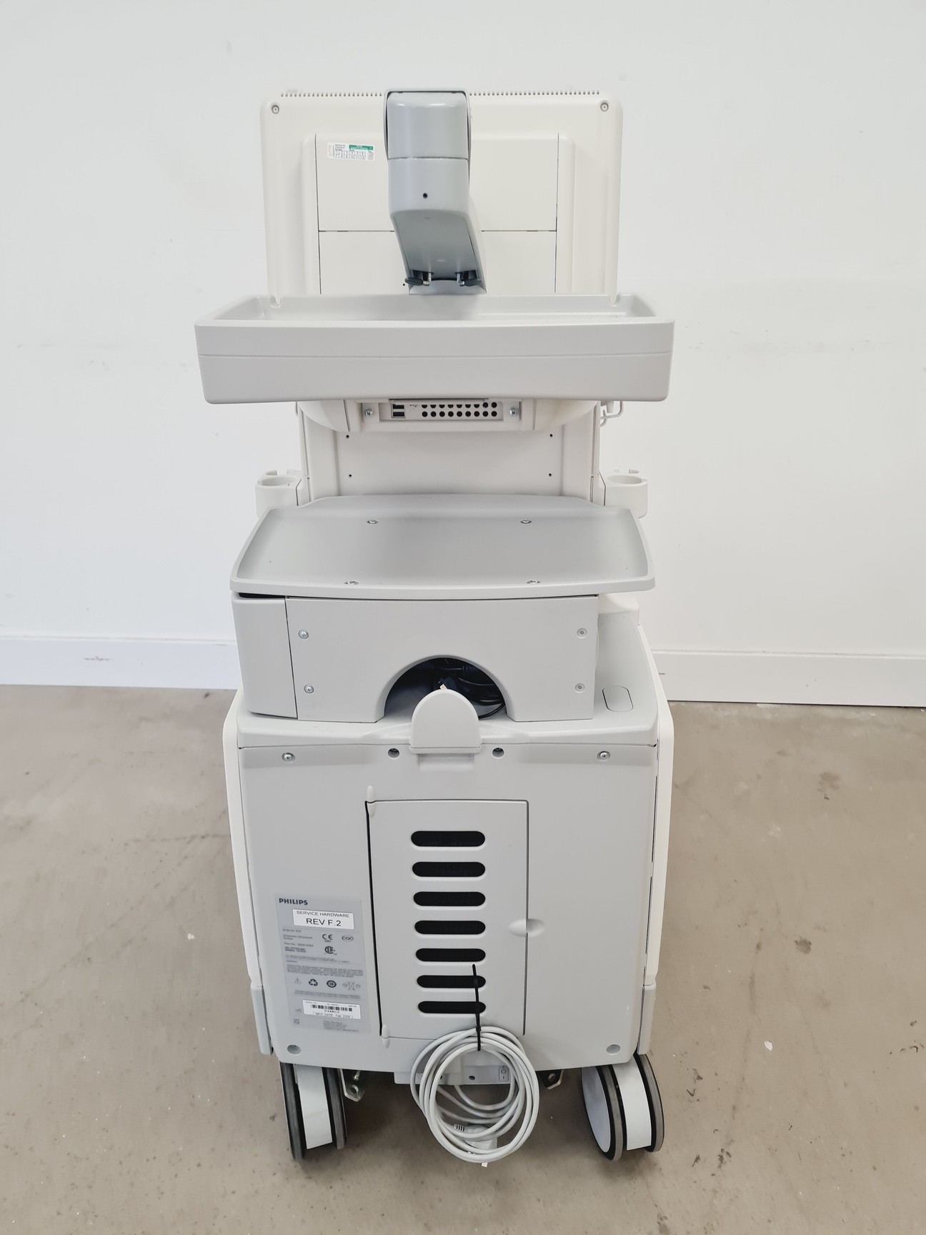 Image of Philips iE33 xMATRIX Ultrasound System w/ Sony Digital Graphic Printer UP-D897 