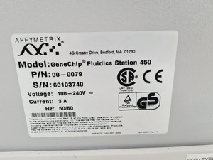 Thumbnail image of Affymetrix GeneChip Scanner 3000 System with Affymetrix Fluidics Station 450 