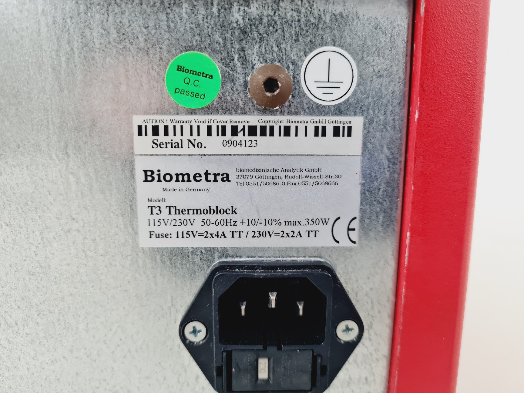 Image of Biometra T3 ThermoBlock Thermal Cycler Spares/Repair Lab