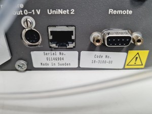 Thumbnail image of Amersham Biosciences ÄKTA System with UV-900, P-900, INV-907, M-925, CU-950 Lab