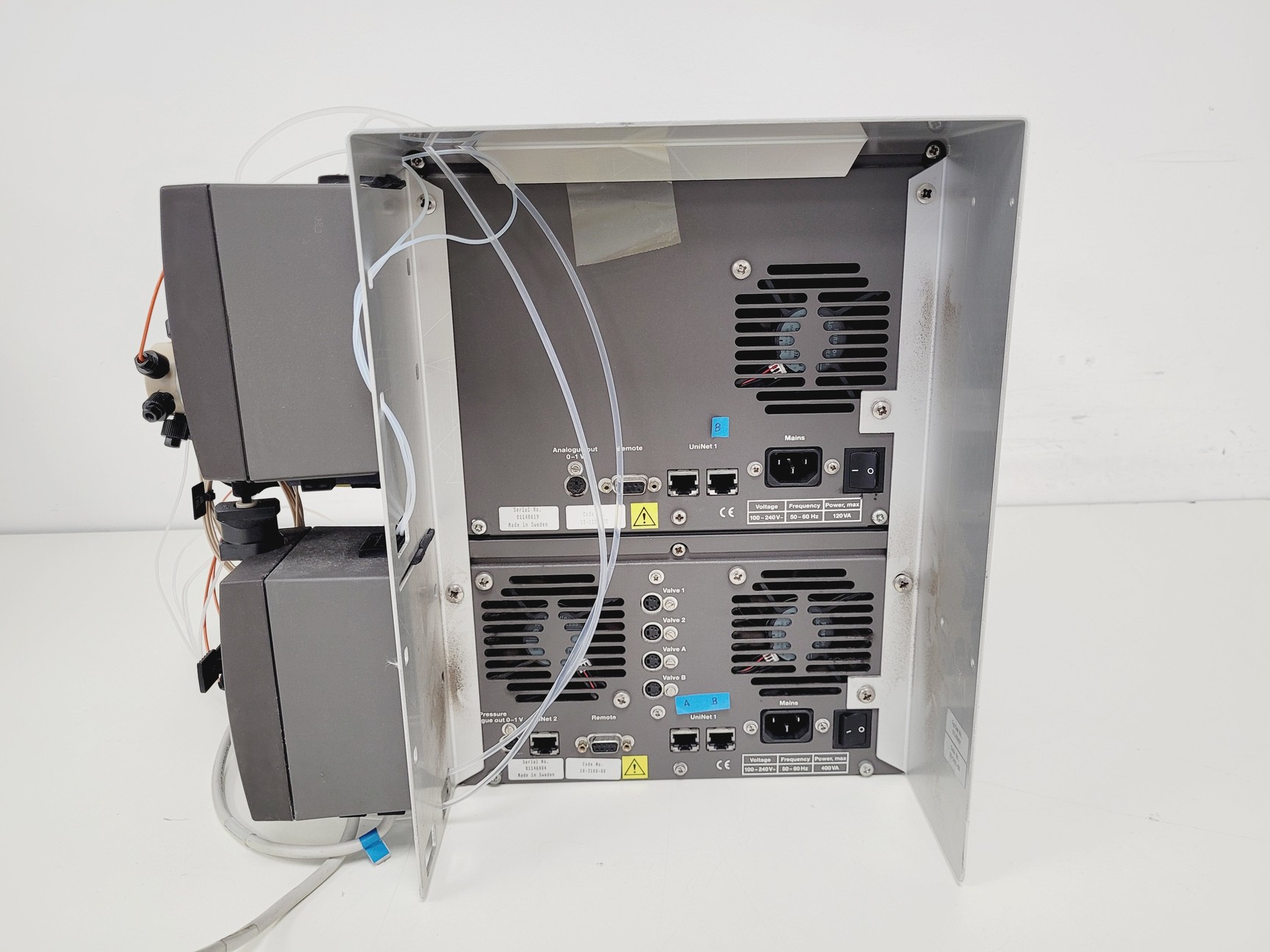 Image of Amersham Biosciences ÄKTA System with UV-900, P-900, INV-907, M-925, CU-950 Lab
