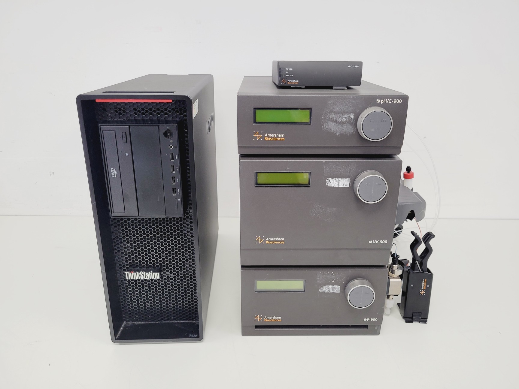 Image of Amersham Biosciences ÄKTA System with UV-900, P-900, INV-907, M-925, CU-950 Lab