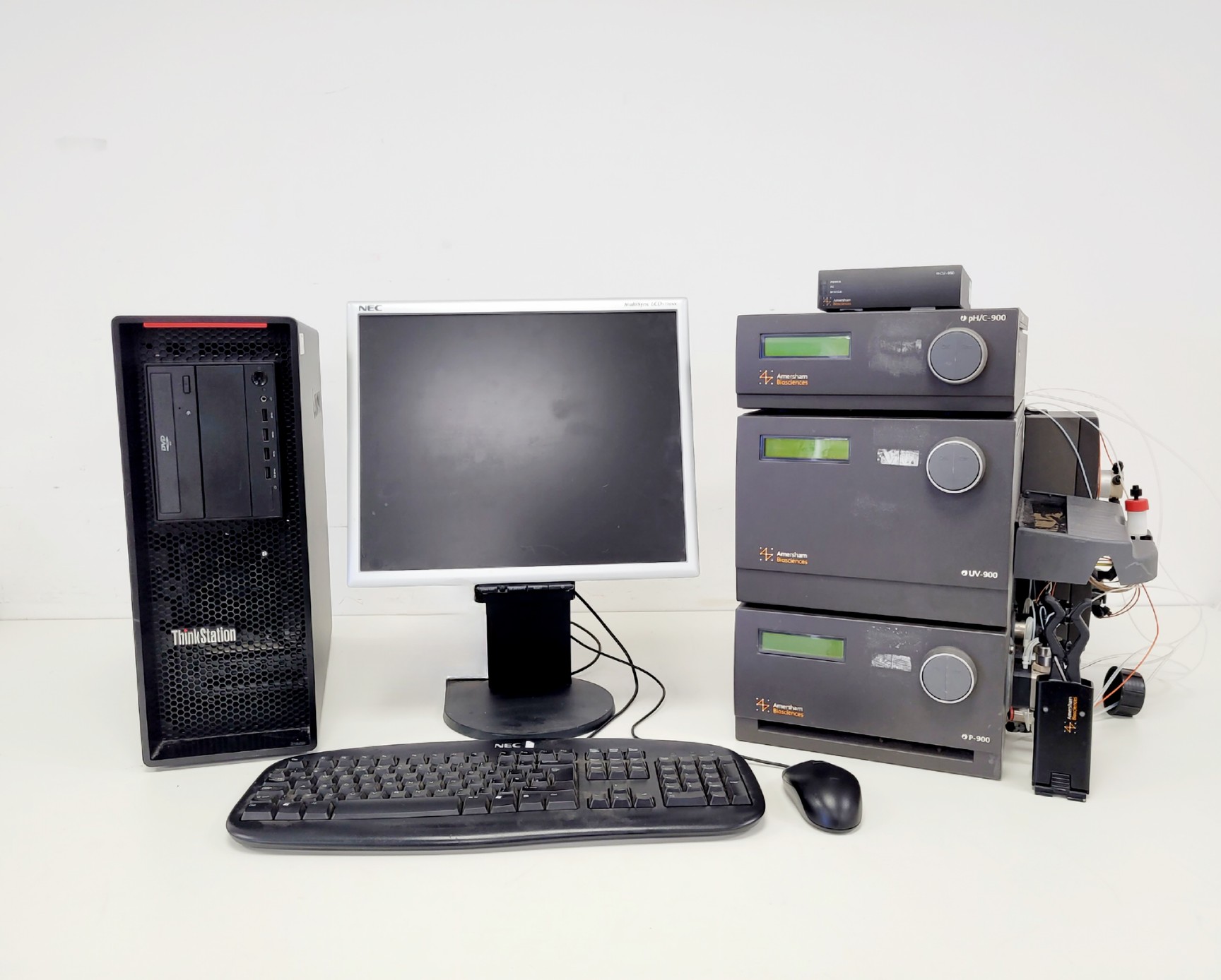 Image of Amersham Biosciences ÄKTA System with UV-900, P-900, INV-907, M-925, CU-950 Lab