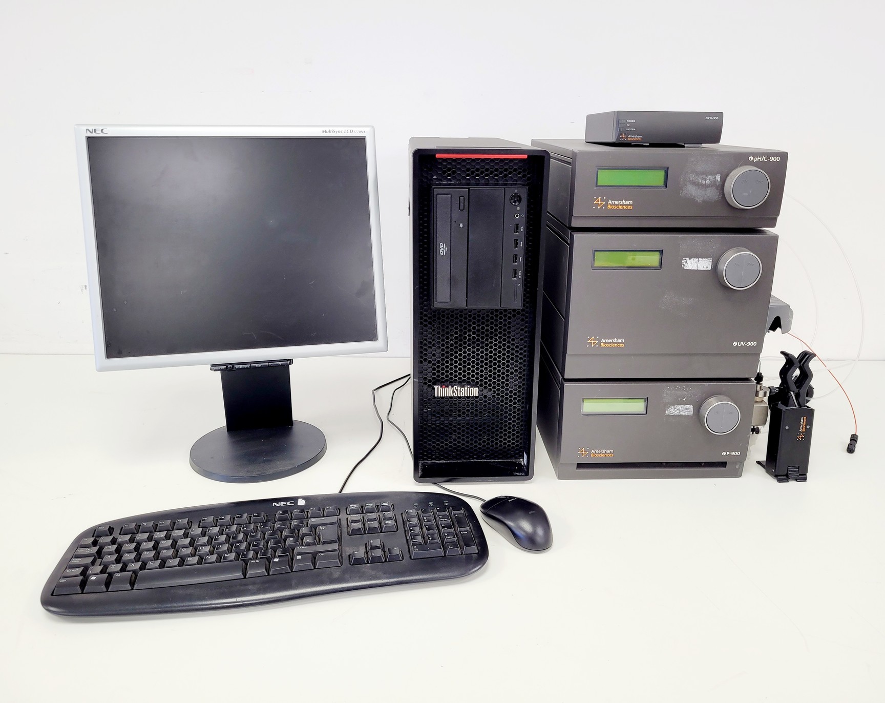 Image of Amersham Biosciences ÄKTA System with UV-900, P-900, INV-907, M-925, CU-950 Lab