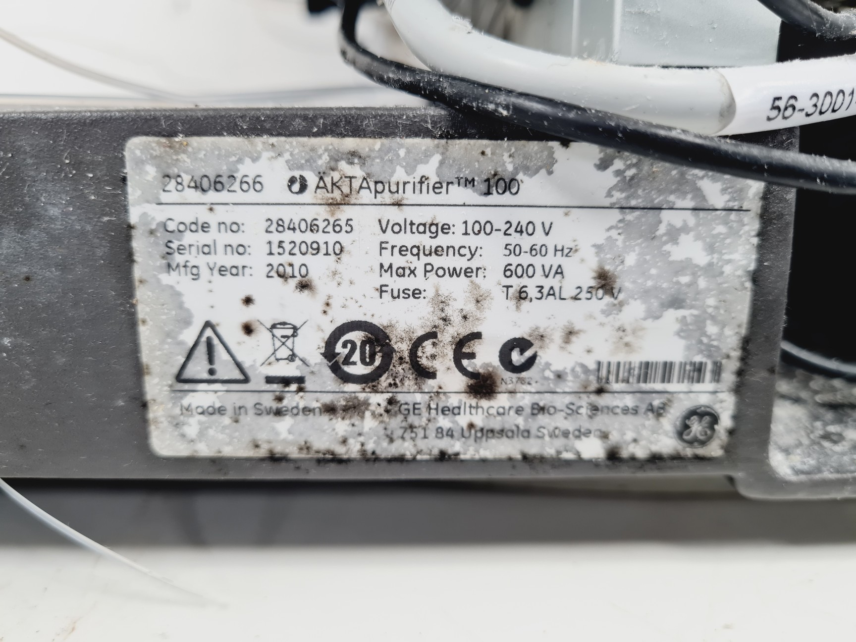 Image of GE AKTApurifier 100 Frac-950, PH/C900, P-900, UV-900 System Lab