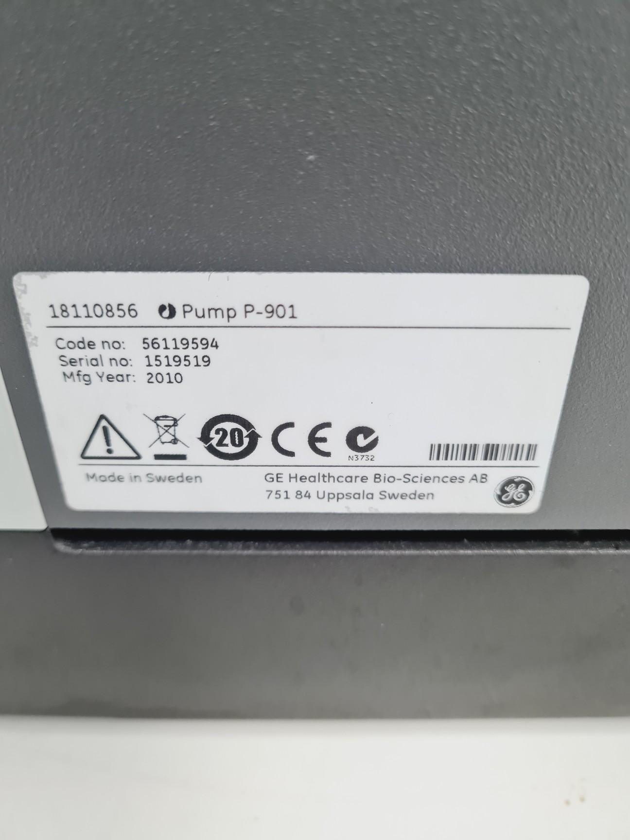 Image of GE AKTApurifier 100 Frac-950, PH/C900, P-900, UV-900 System Lab