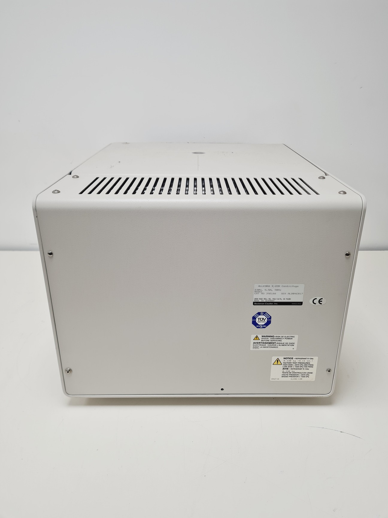 Image of Beckman Allegra X-22R  Benchtop Centrifuge Spares/Repair Lab