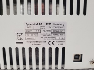 Thumbnail image of Eppendorf Benchtop Centrifuge 5430 Lab