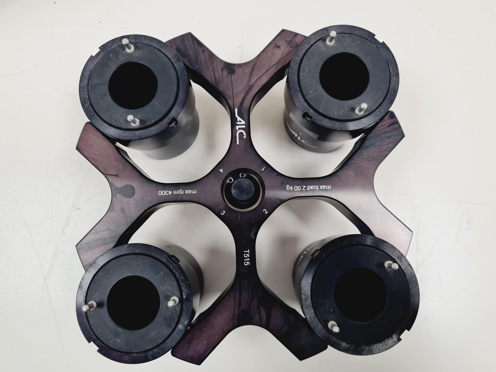 Image of ALC PK121 Multispeed Benchtop Centrifuge w/ ALC T515 Swinging Bucket Rotor Lab