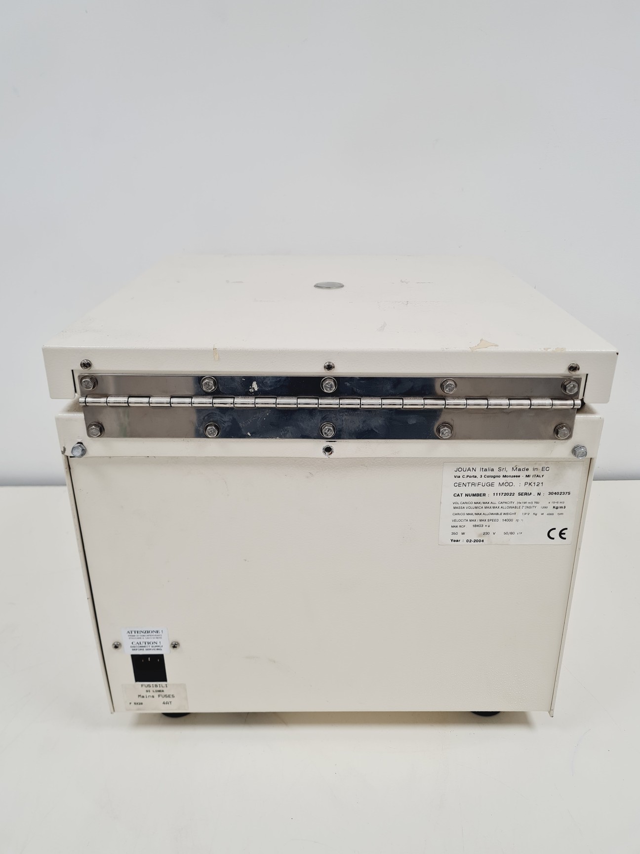 Image of ALC PK121 Multispeed Benchtop Centrifuge w/ ALC T515 Swinging Bucket Rotor Lab