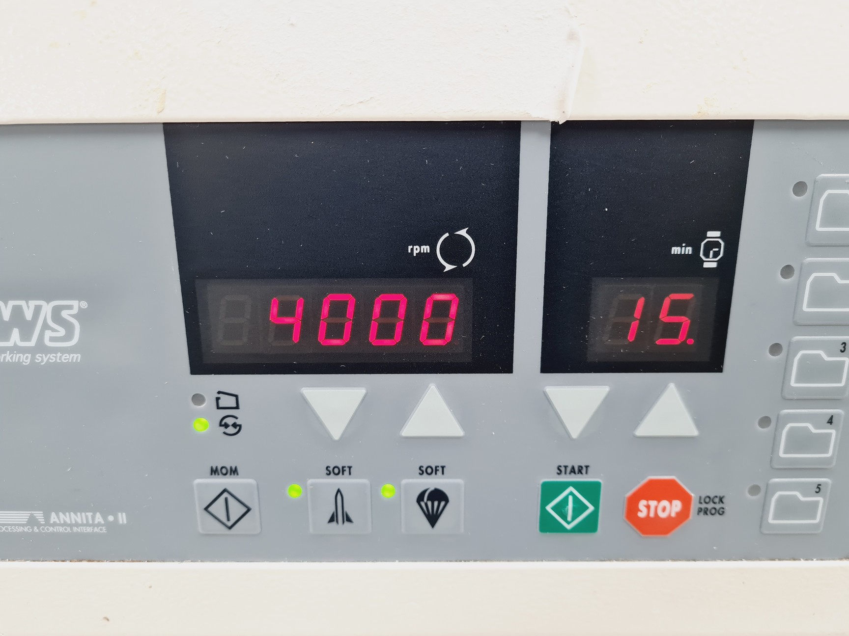 Image of ALC PK121 Multispeed Benchtop Centrifuge w/ ALC T515 Swinging Bucket Rotor Lab