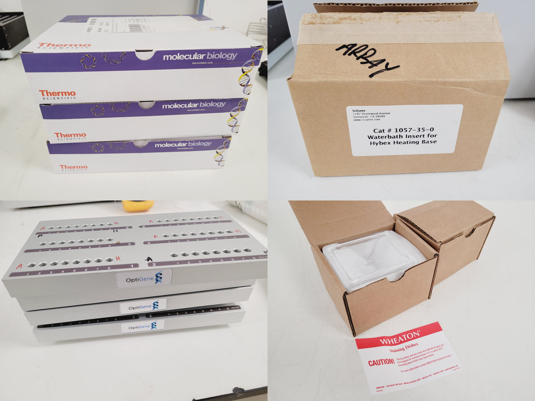 Image of Mixed Job Lot Of Laboratory Equipment - Edwards, Gilson, Buchi, Bio-Rad, Techne 