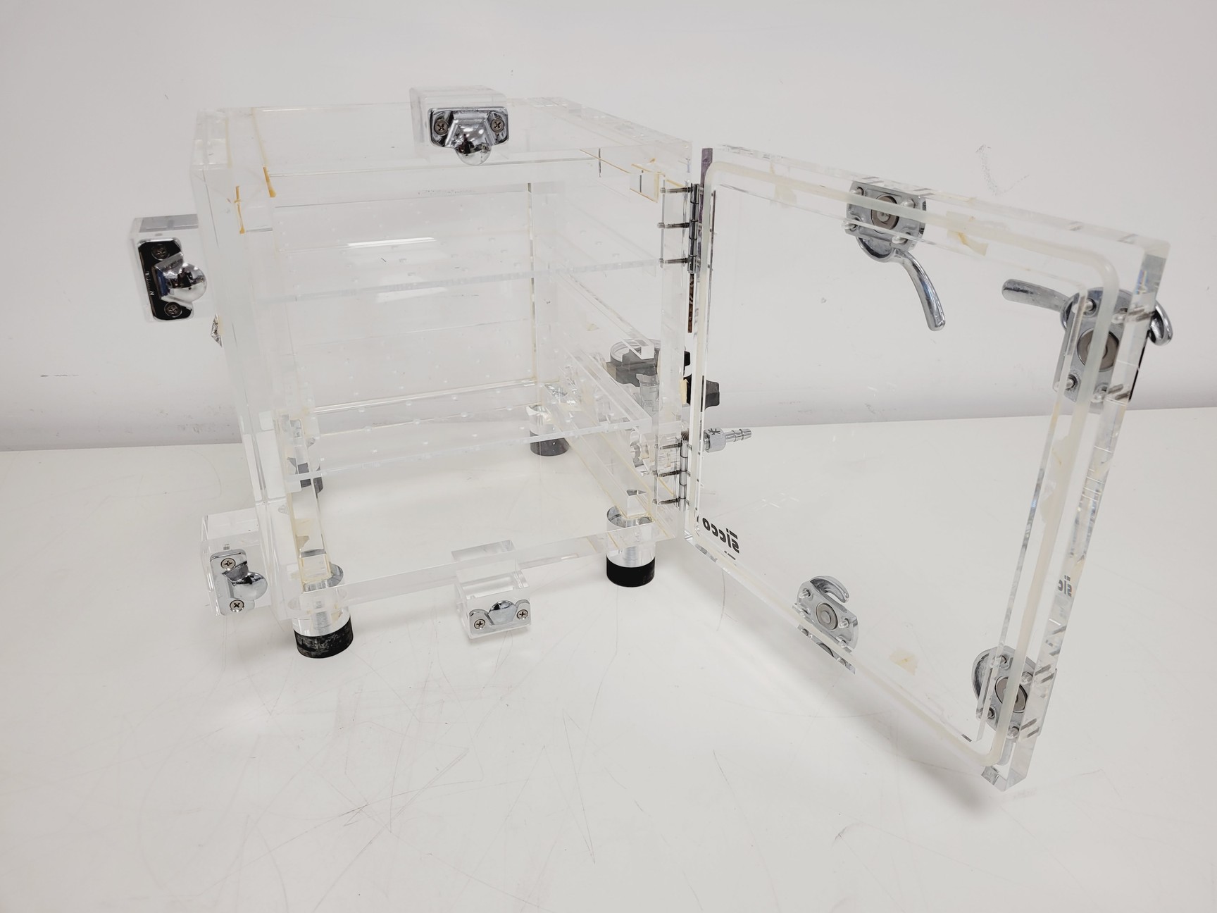 Image of Sicco Desiccator Cabinet Vacuum 260 x 260 x 260 mm (Internal W x D x H) Lab