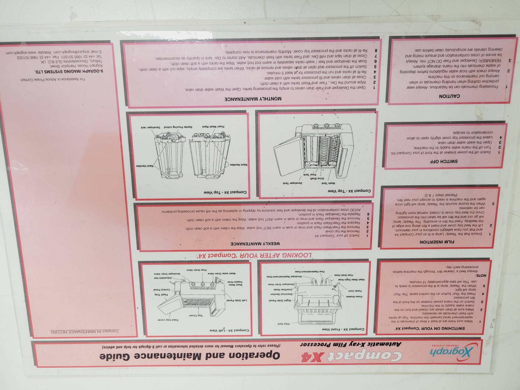 Image of Konica Minolta SRX-101A Medical Film Processor Lab
