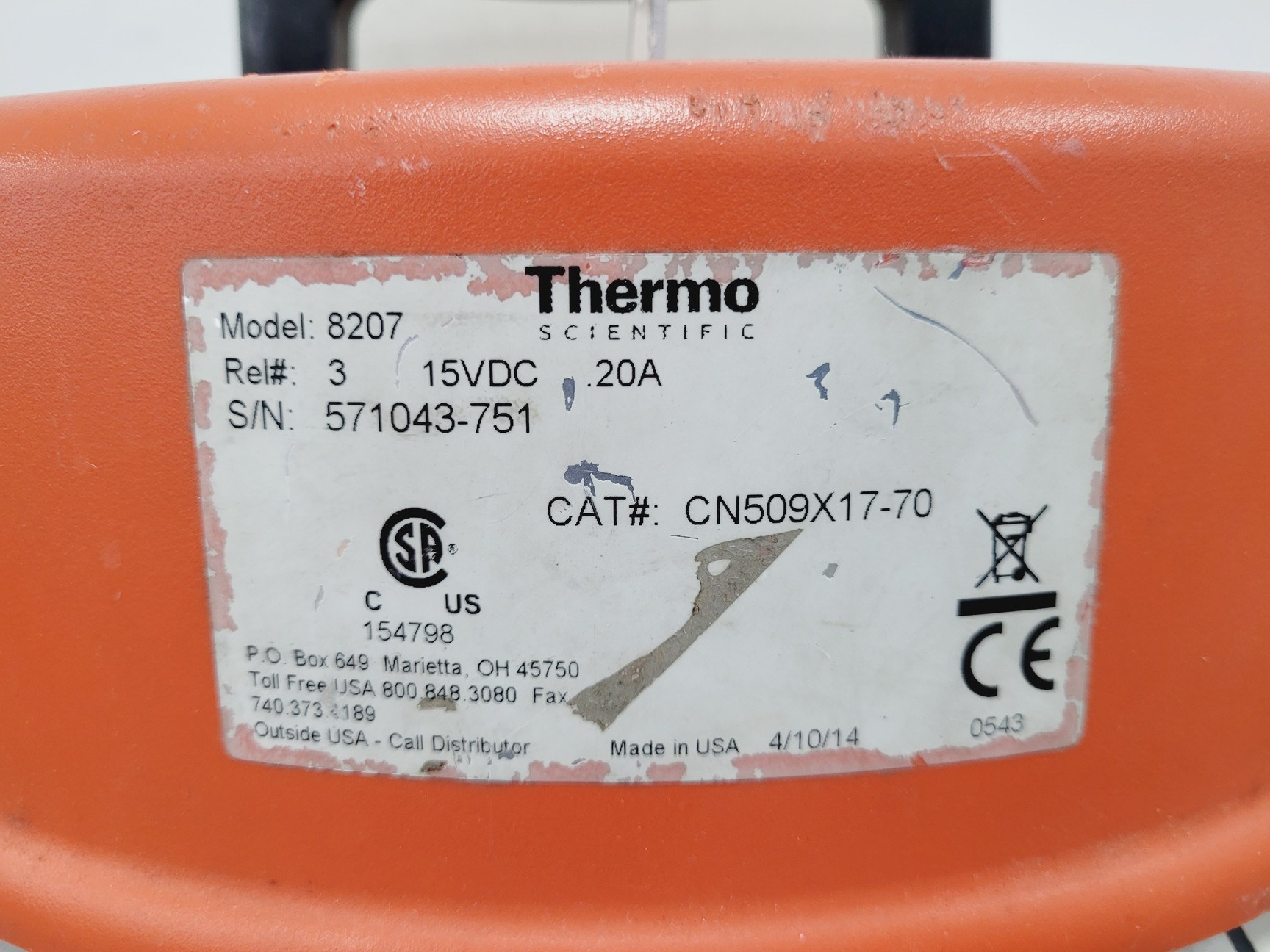 Image of Thermo Scientific Locator 4 Plus Liquid Nitrogen Storage Dewar 