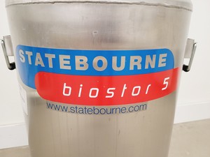 Thumbnail image of Statebourne Biostor 5 Liquid Nitrogen Dewar 