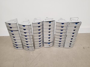 Thumbnail image of Air Liquide Arpege 55 Liquid Nitrogen Dewar w/ Storage Racks Lab