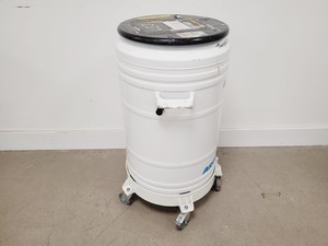 Thumbnail image of Air Liquide Arpege 55 Liquid Nitrogen Dewar w/ Storage Racks Lab