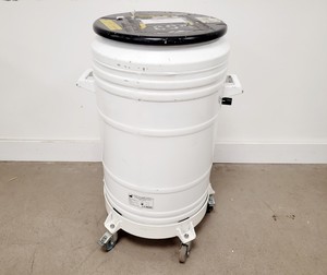 Thumbnail image of Air Liquide Arpege 55 Liquid Nitrogen Dewar w/ Storage Racks Lab