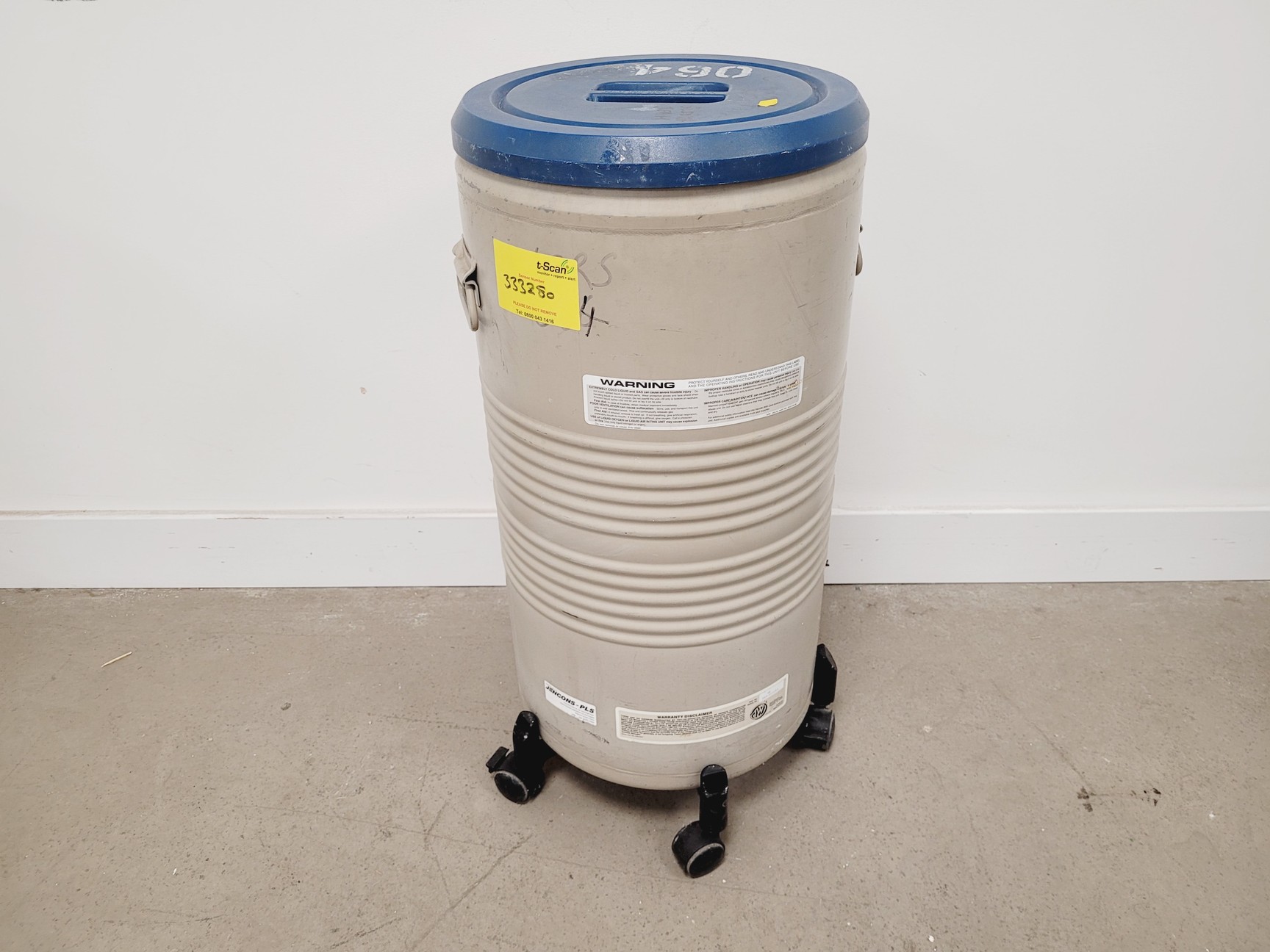 Image of Taylor-Wharton K Series 3K Cryogenic Storage Dewar - Cracked Lid