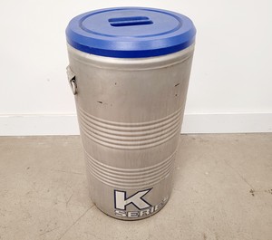Image of Taylor-Wharton K Series - 3K Cryogenic Storage Dewar w/ 6 x Storage Racks