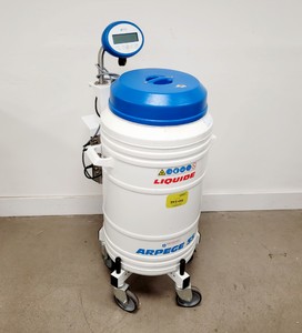 Thumbnail image of Air Liquide Arpege 55 Liquid Nitrogen Dewar w/ Cryopal Monitor