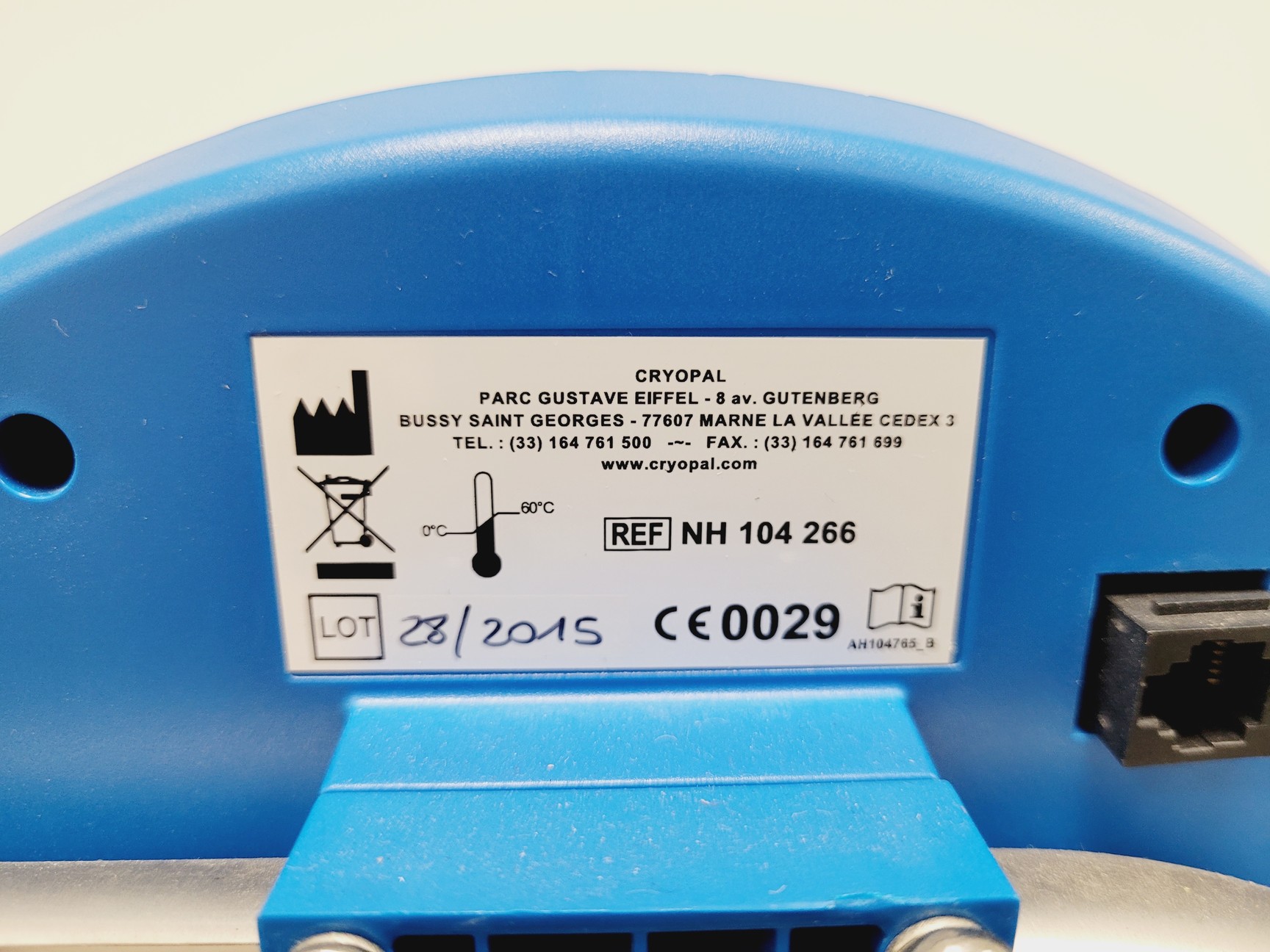 Image of Air Liquide Arpege 55 Liquid Nitrogen Dewar w/ Cryopal Monitor