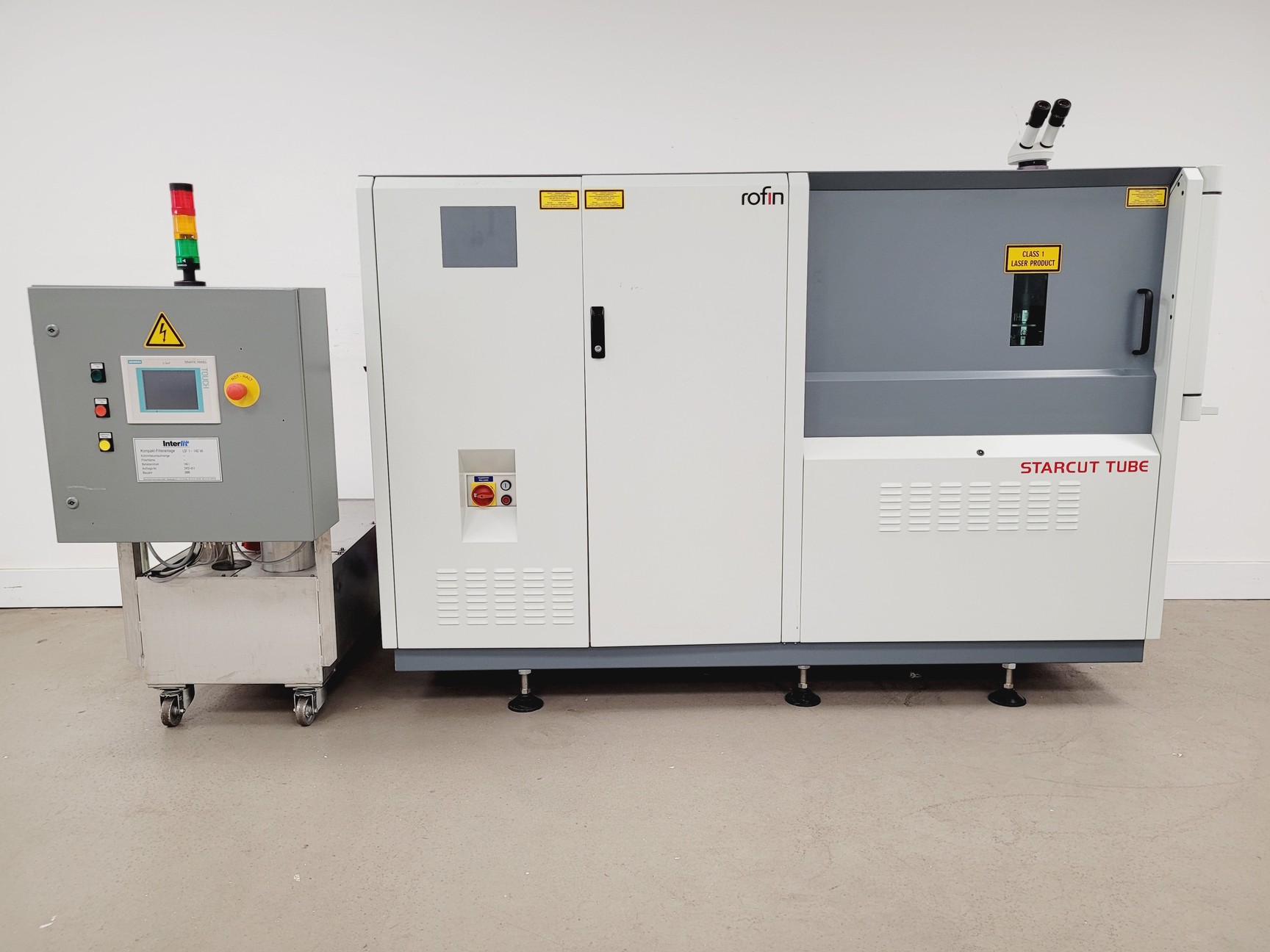 Image of Rofin StarCut Tube SC Tube Fiber Stent Cutter w/ Interlit Compact Filter