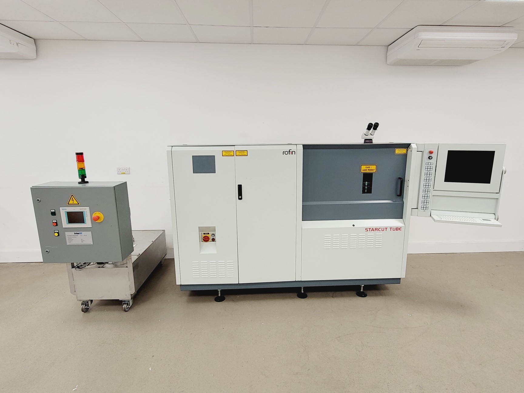 Image of Rofin StarCut Tube SC Tube Fiber Stent Cutter w/ Interlit Compact Filter