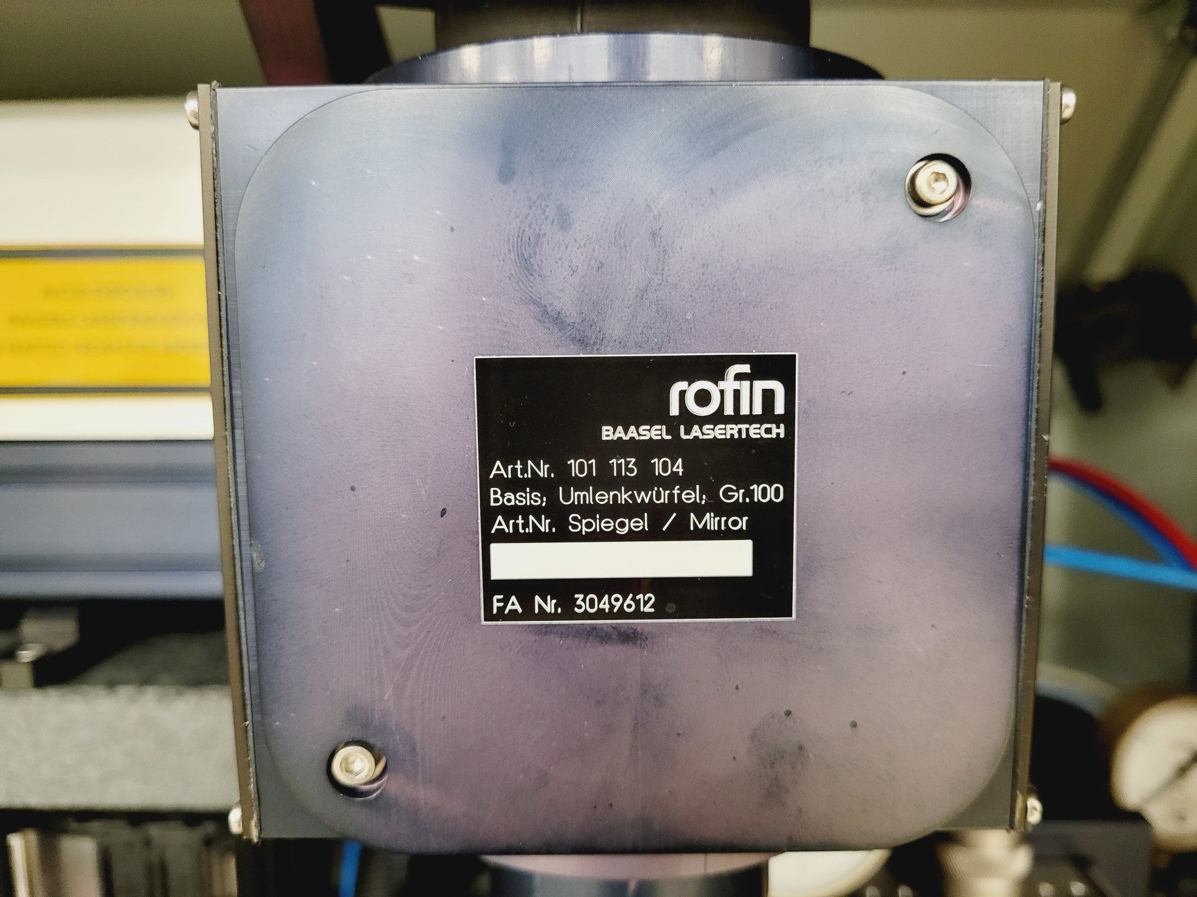 Image of Rofin StarCut Tube SC Tube Fiber Stent Cutter w/ Interlit Compact Filter