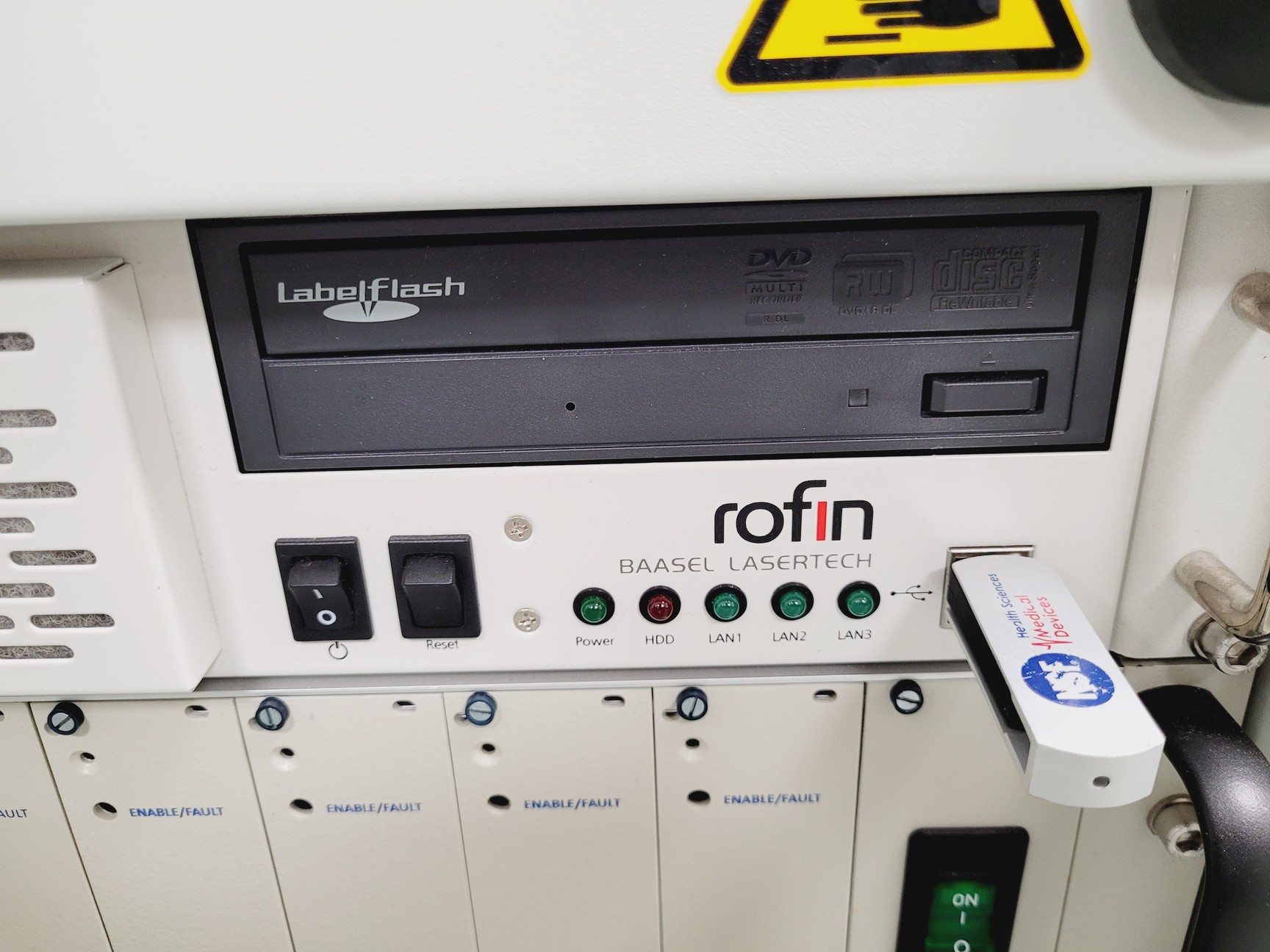 Image of Rofin StarCut Tube SC Tube Fiber Stent Cutter w/ Interlit Compact Filter