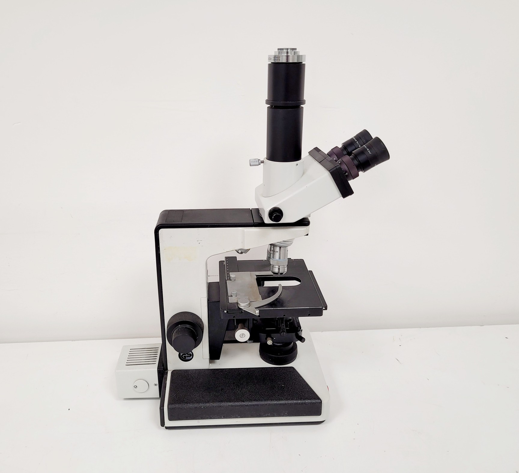 Image of Leitz Laborlux S Microscope Type 020-505.030 w/ Camera Mount & 3 x Objectives 