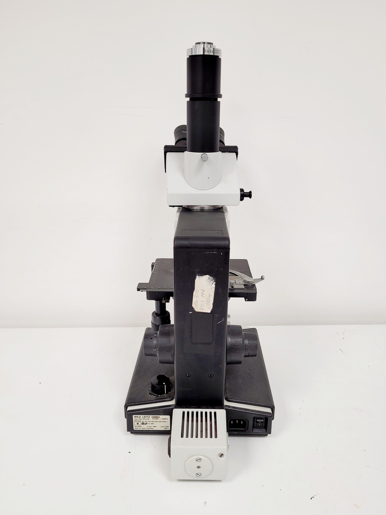Image of Leitz Laborlux S Microscope Type 020-505.030 w/ Camera Mount & 3 x Objectives 