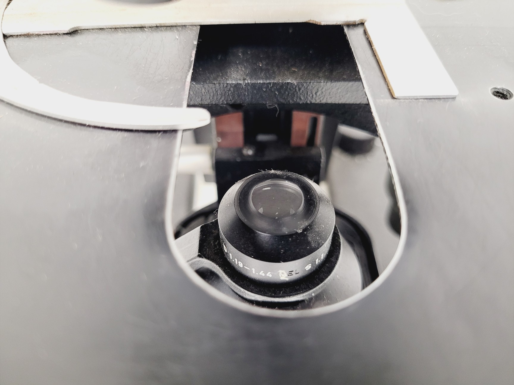 Image of Leitz Laborlux S Microscope Type 020-505.030 w/ Camera Mount & 3 x Objectives 