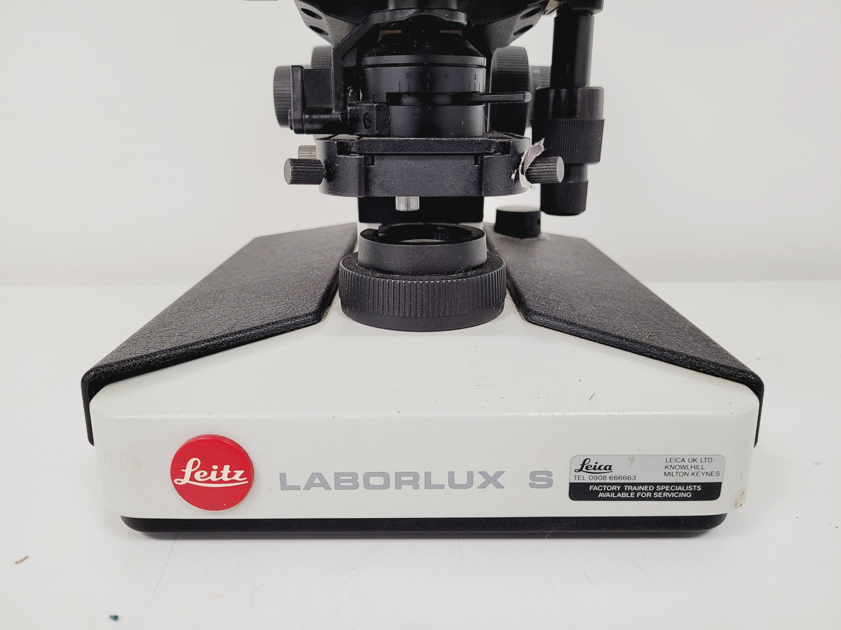 Image of Leitz Laborlux S Microscope Type 020-505.030 w/ Camera Mount & 3 x Objectives