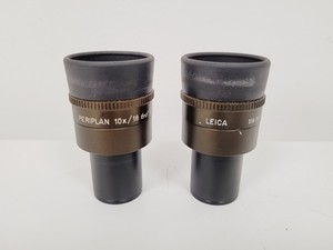 Thumbnail image of Leitz Laborlux S Microscope Type 020-505.030 w/ 3 x Objectives 10/40/100x