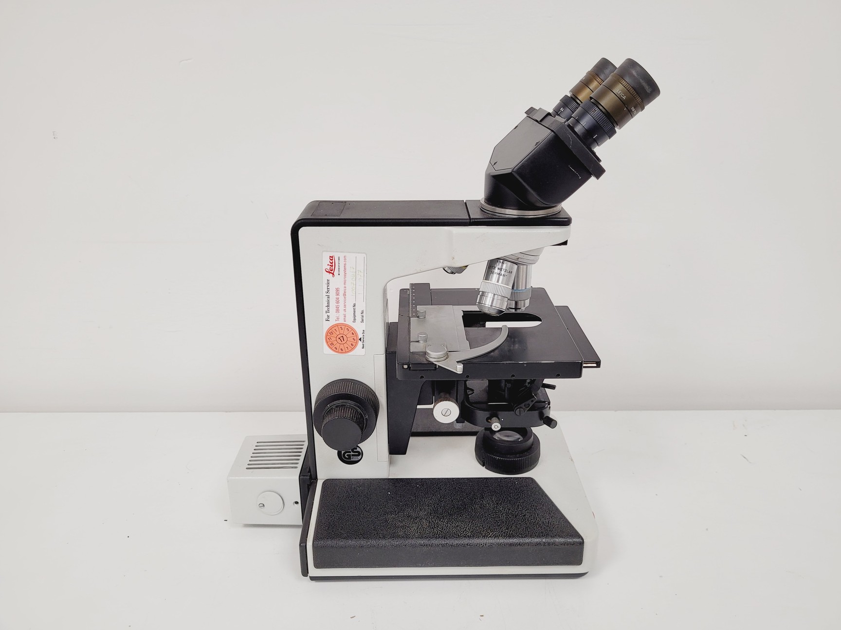 Image of Leitz Laborlux S Microscope Type 020-505.030 w/ 3 x Objectives 10/40/100x 