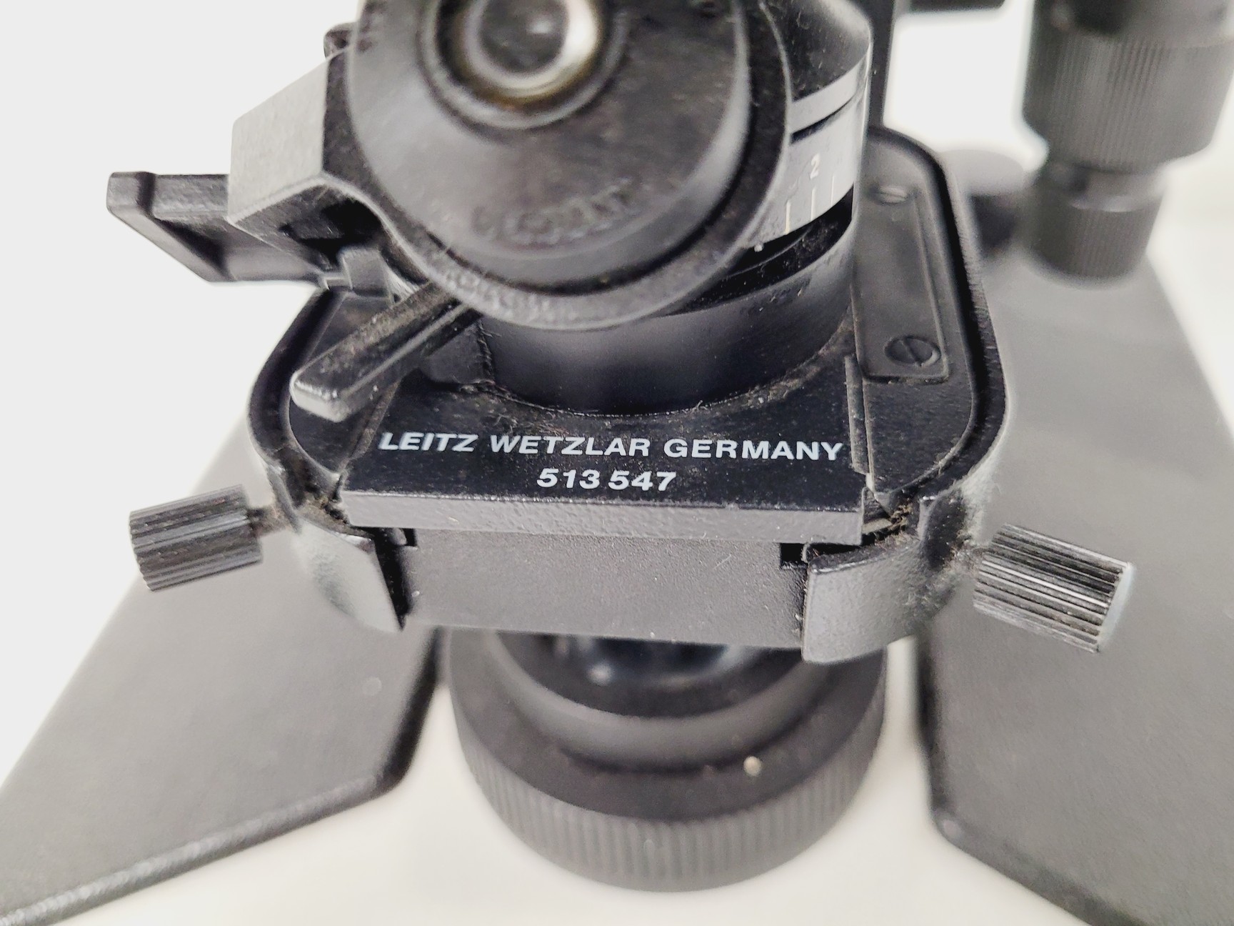 Image of Leitz Laborlux S Microscope Type 020-505.030 w/ 3 x Objectives 10/40/100x 