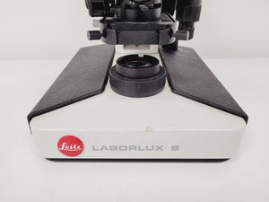 Thumbnail image of Leitz Laborlux S Microscope Type 020-505.030 w/ 3 x Objectives 10/40/100x 