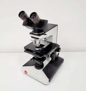 Thumbnail image of Leitz Laborlux S Microscope Type 020-505.030 w/ 3 x Objectives 10/40/100x 
