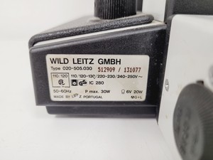 Thumbnail image of Leitz Laborlux S Microscope Type 020-505.030 w/ 3 x Objectives 10/40/100x