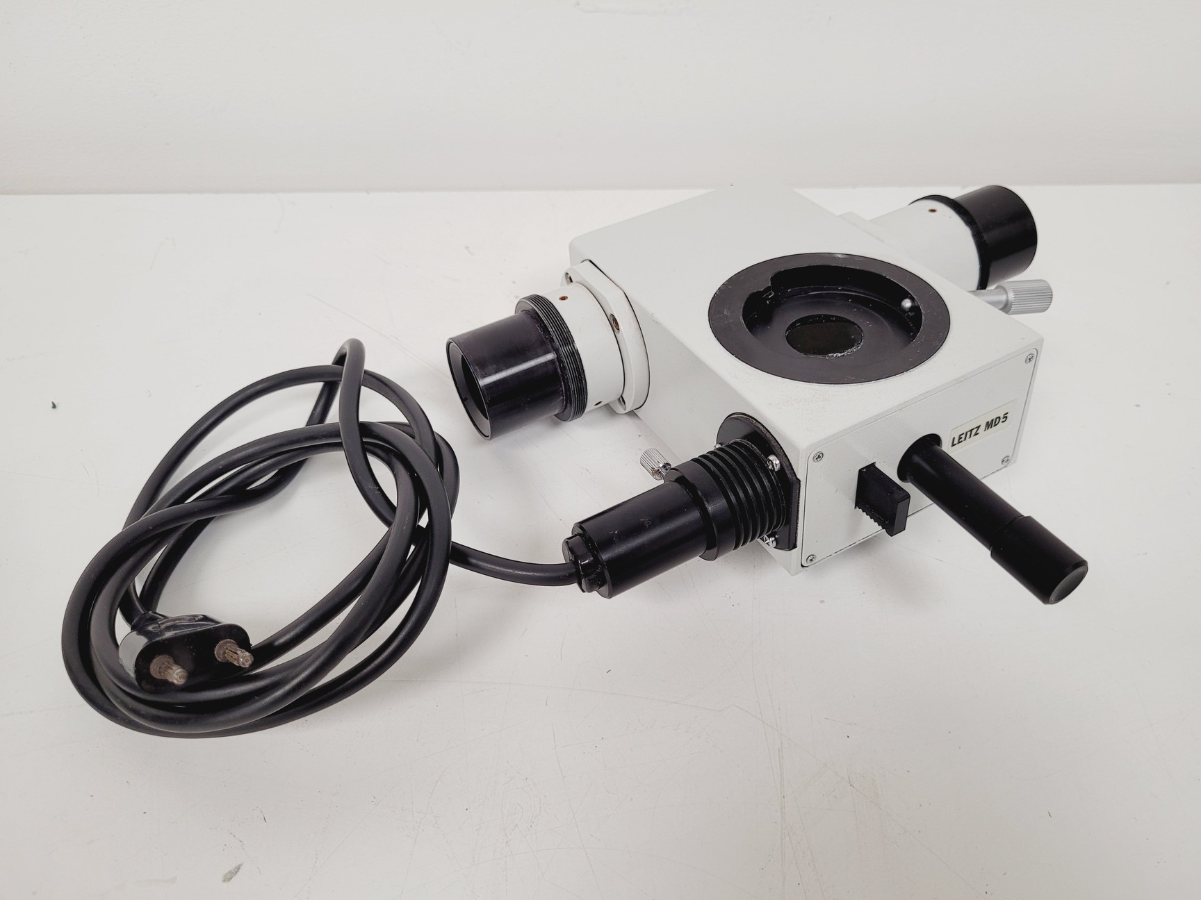 Image of Leitz Microscope Teaching Head  (512 661)  w/ Leitz MD5 & Stand Lab